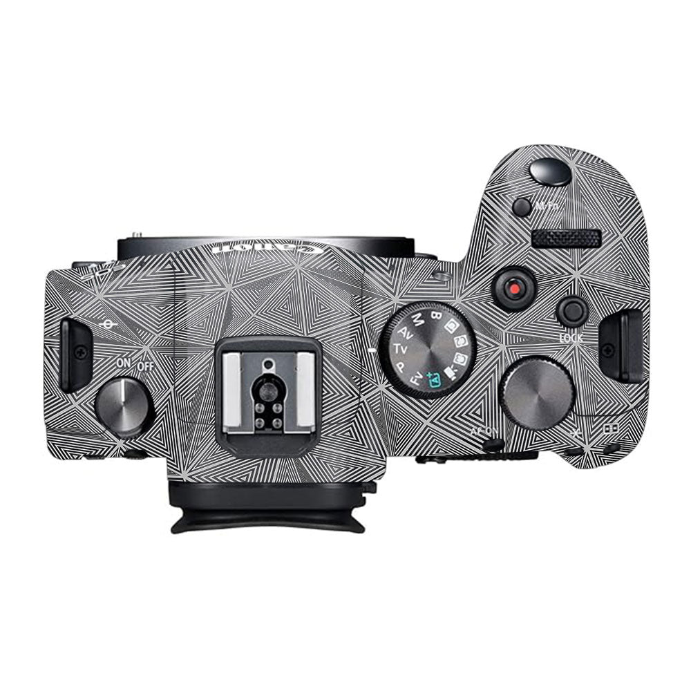 Textured Dark Prism Geometric Canon EOS R6 Mark I Camera Skin