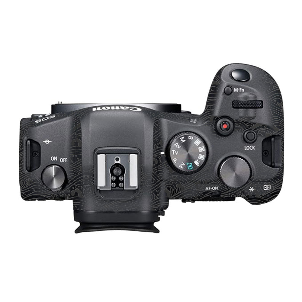 Textured Matte Charcoal Canon EOS R6 Mark I Camera Skin