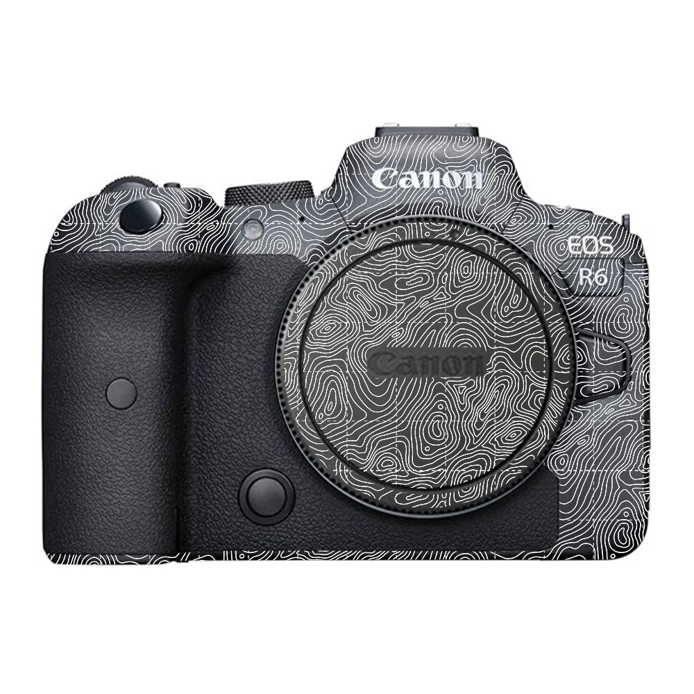 Textured Midnight Slate Canon EOS R6 Mark I Camera Skin