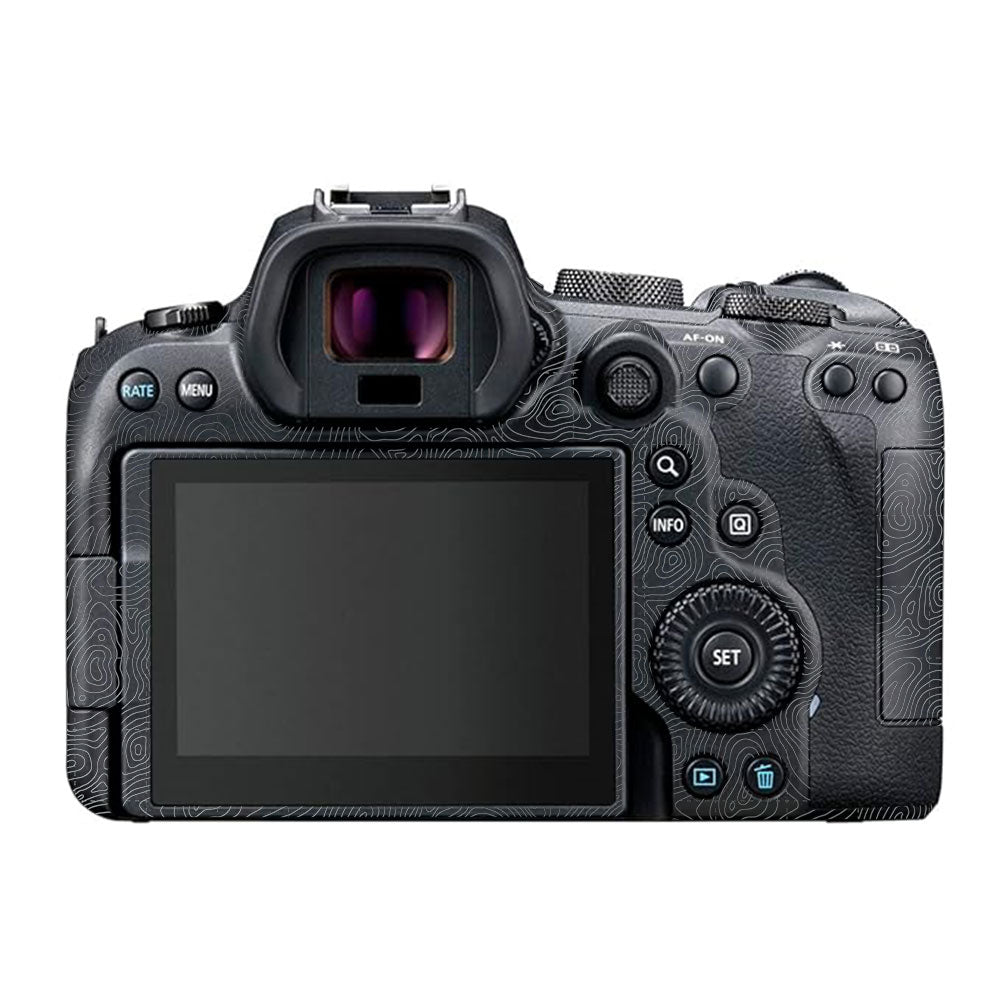 Textured Stealth Slate Canon EOS R6 Mark I Camera Skin