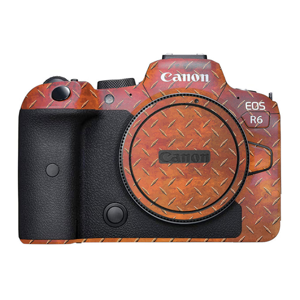 Textured Rust Forge Canon EOS R6 Mark I Camera Skin