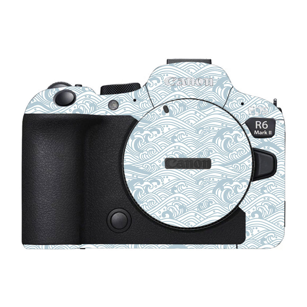 Textured Frost Wave Canon EOS R6 Mark II Camera Skin