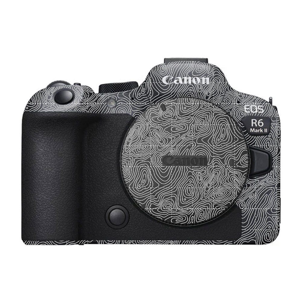 Textured Midnight Slate Canon EOS R6 Mark II Camera Skin