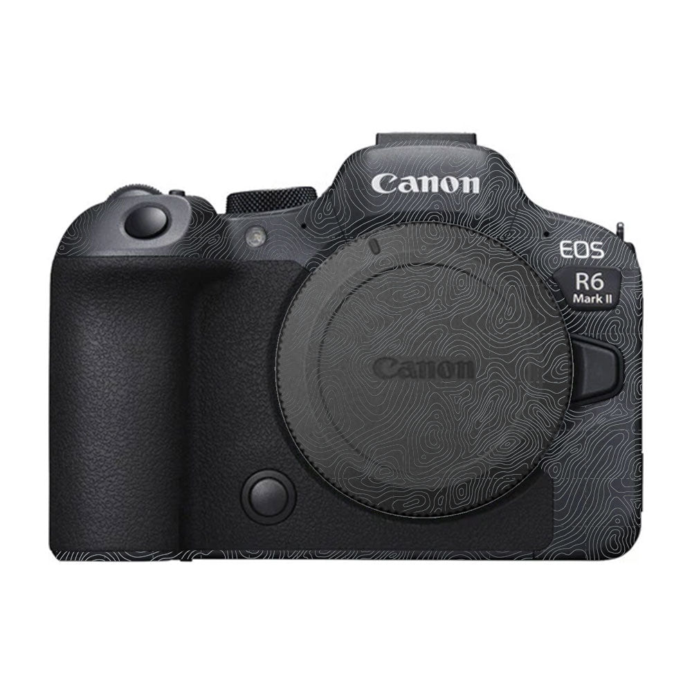 Textured Stealth Slate Canon EOS R6 Mark II Camera Skin