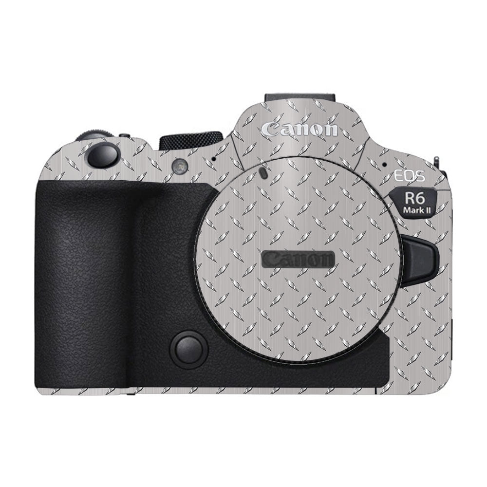 Textured Silver Tread Canon EOS R6 Mark II Camera Skin