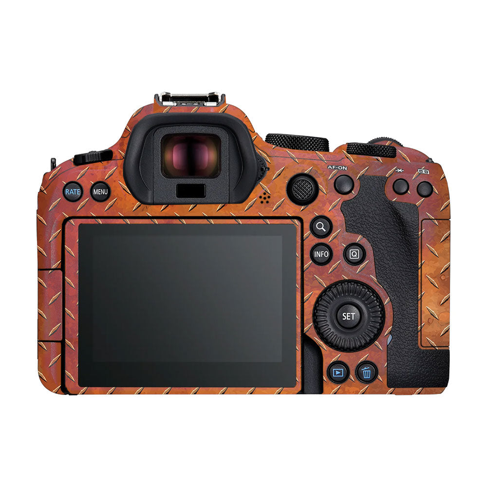 Textured Rust Forge Canon EOS R6 Mark II Camera Skin