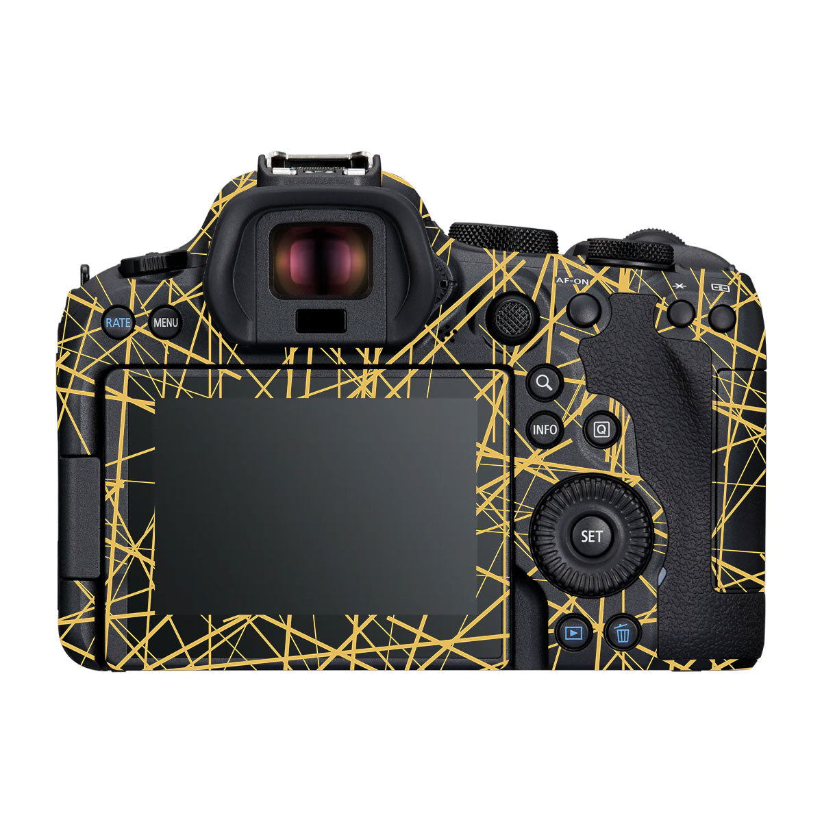 Textured Golden Web Canon R6 Mark III Camera Skin
