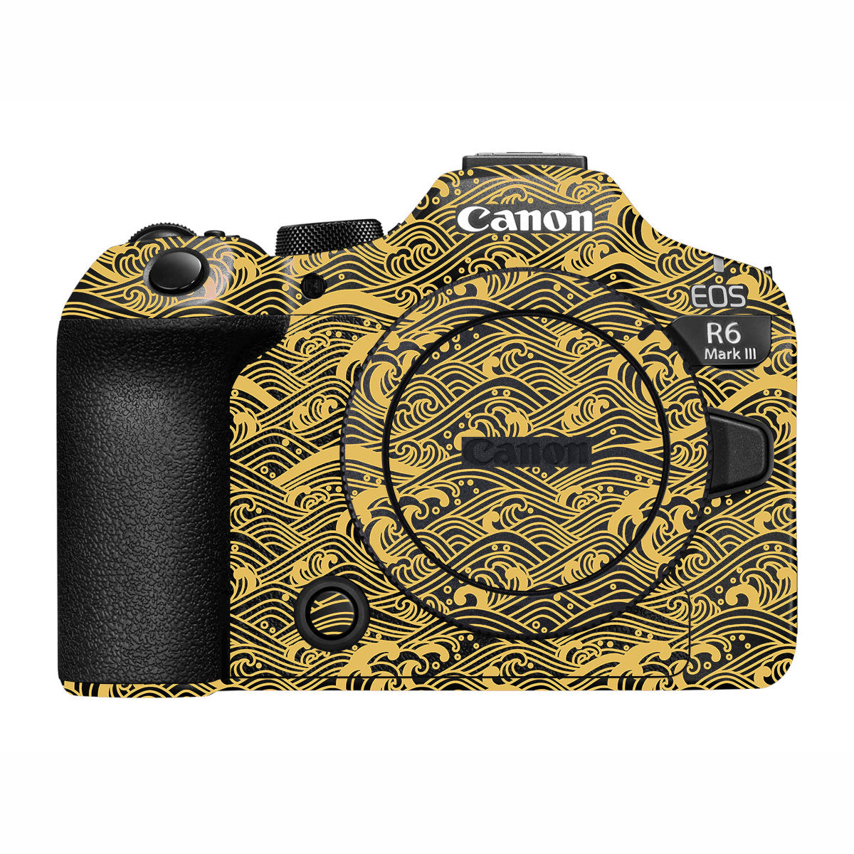 Textured Golden Tide Canon R6 Mark III Camera Skin