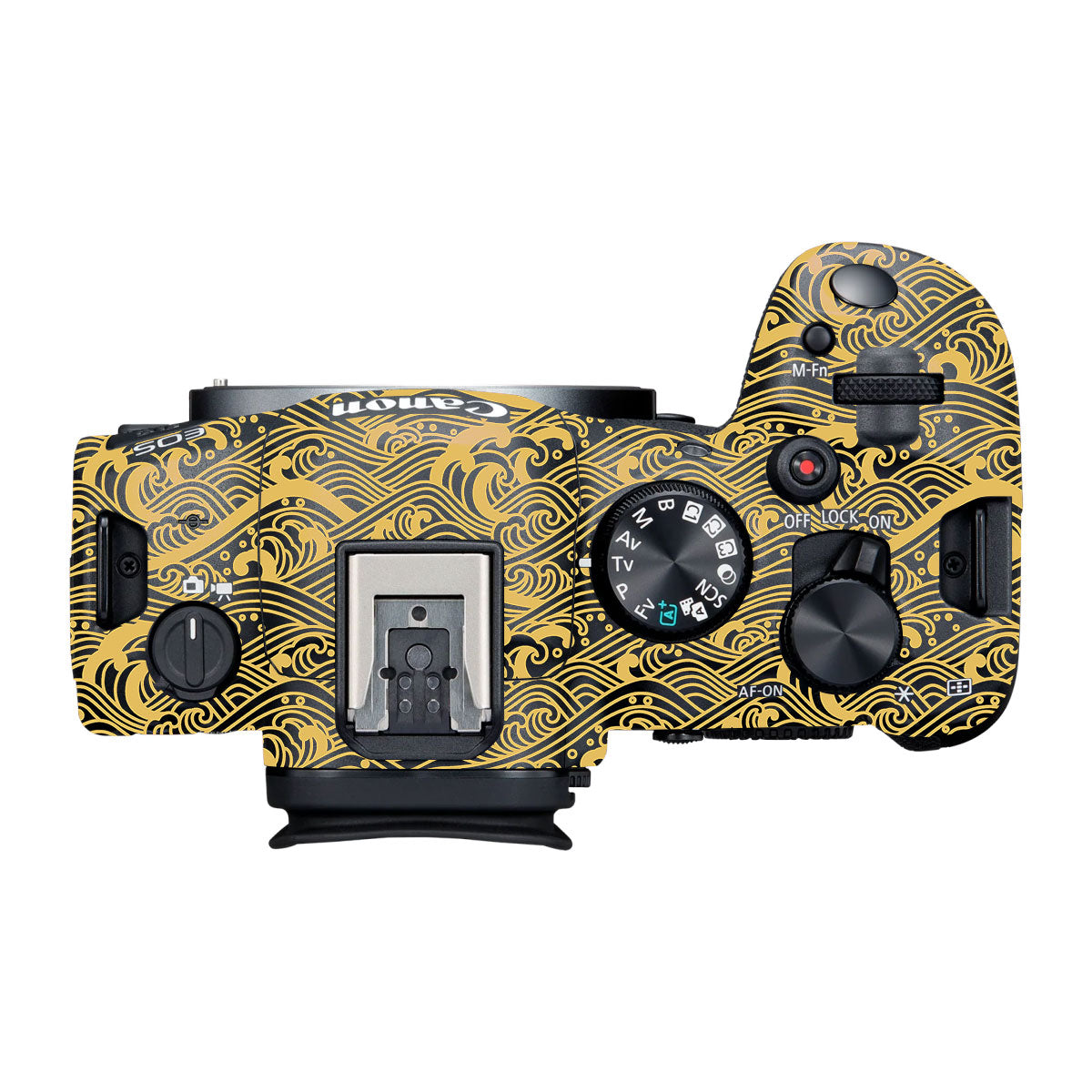 Textured Golden Tide Canon R6 Mark III Camera Skin