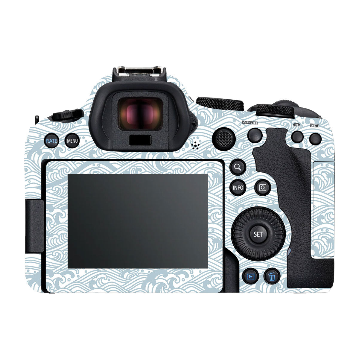 Textured Frost Wave Canon R6 Mark III Camera Skin