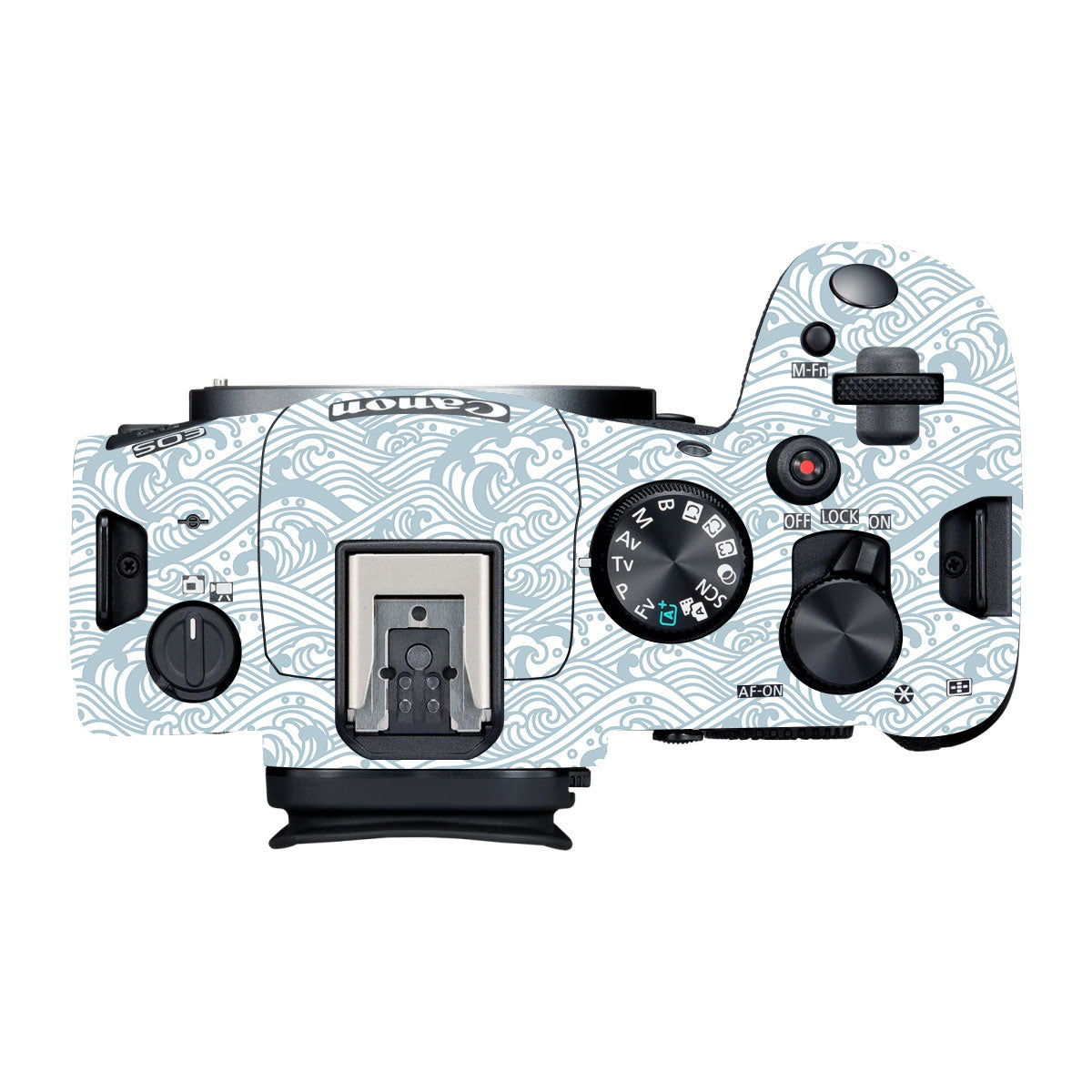 Textured Frost Wave Canon R6 Mark III Camera Skin