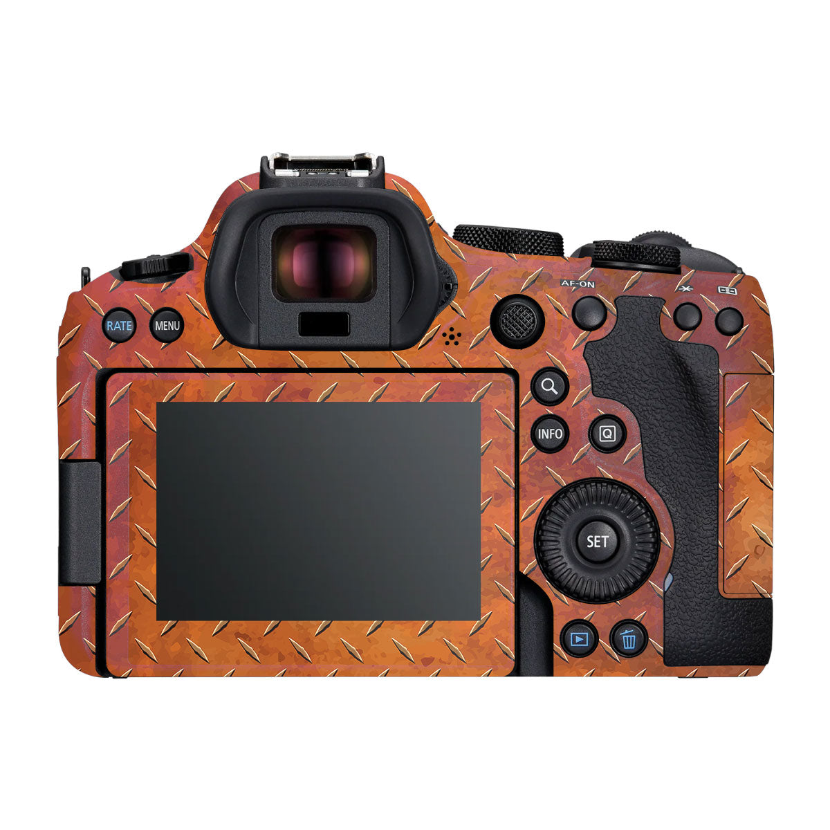 Textured Rust Forge Canon R6 Mark III Camera Skin