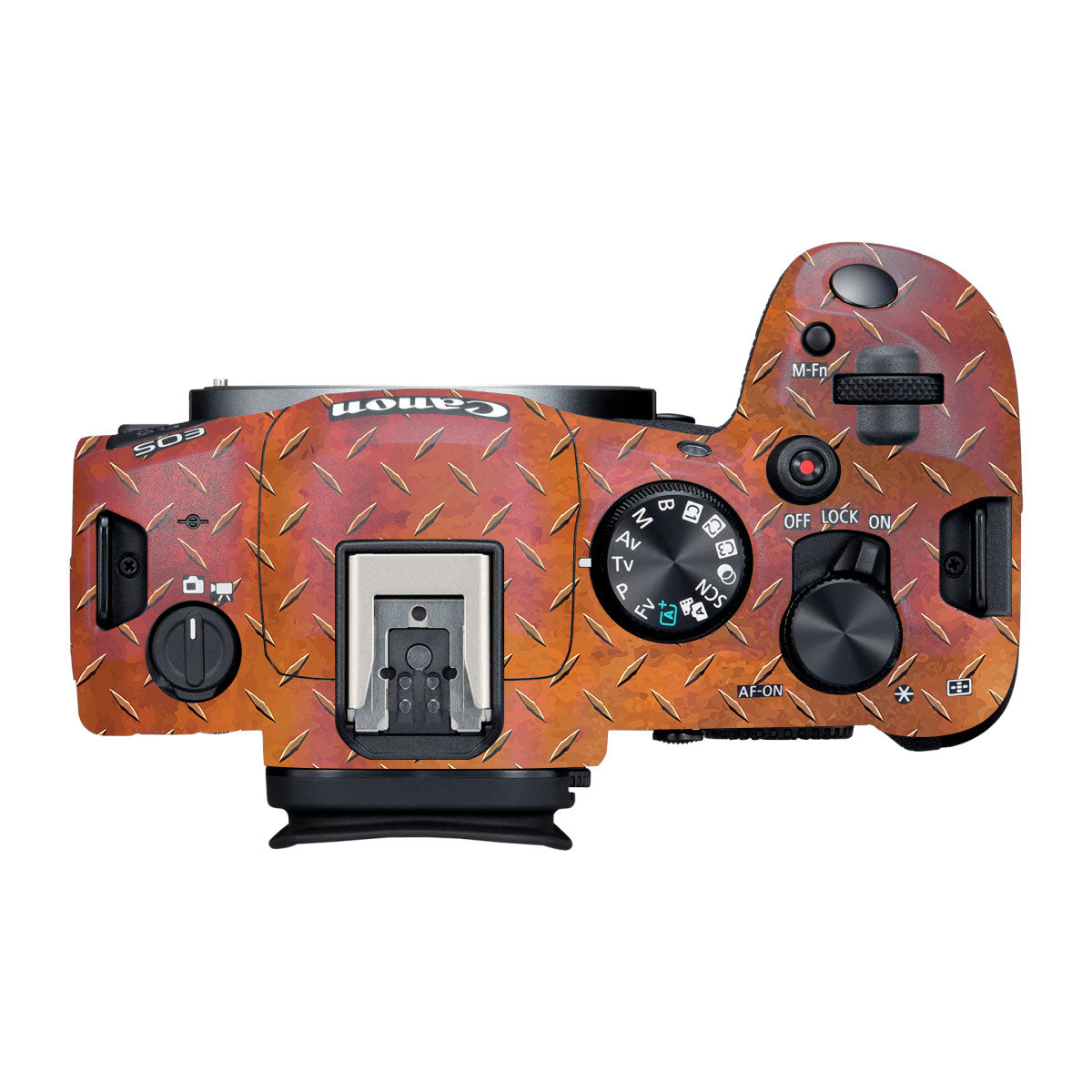 Textured Rust Forge Canon R6 Mark III Camera Skin
