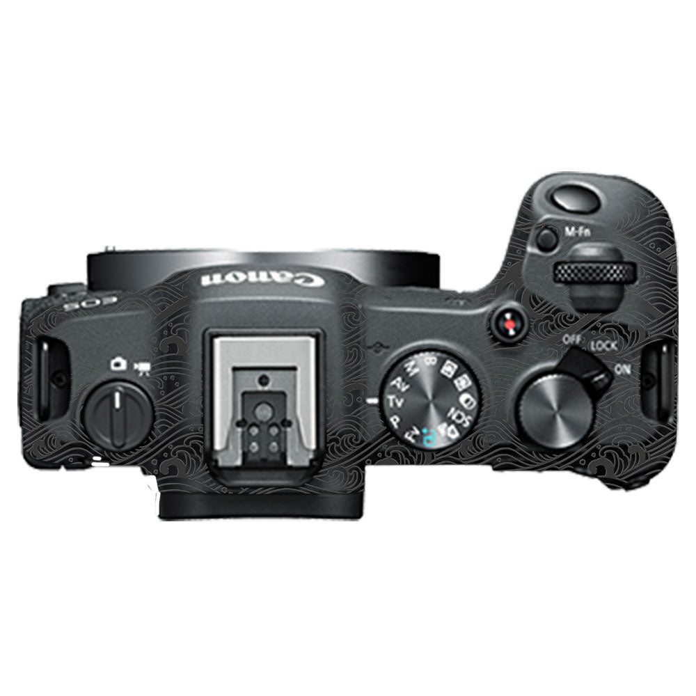 Textured Matte Charcoal Canon EOS R8 Camera Skin