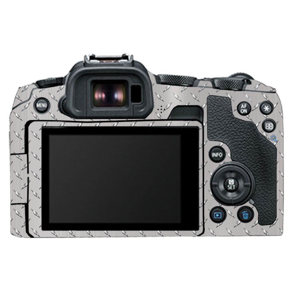 Textured Silver Tread Canon EOS R8 Camera Skin