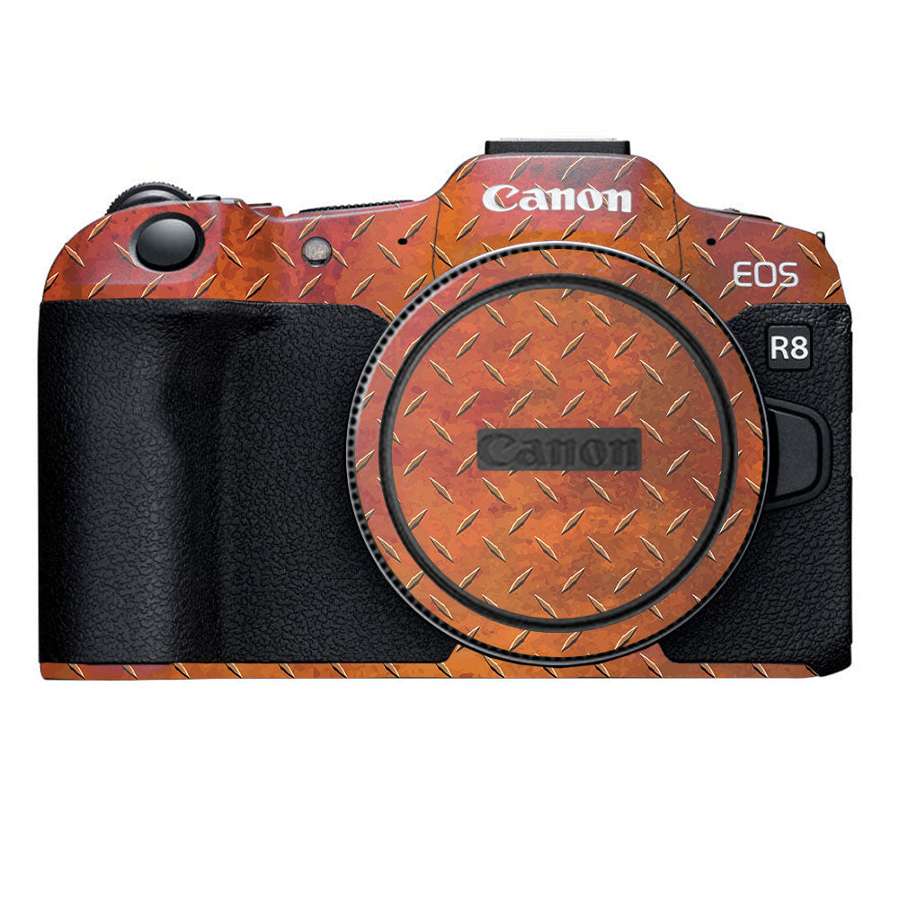 Textured Rust Forge Canon EOS R8 Camera Skin