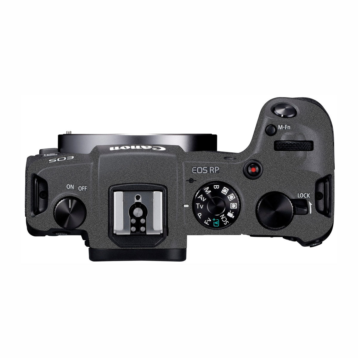 Textured Metallic Steel Grain Canon EOS RP Camera Skin