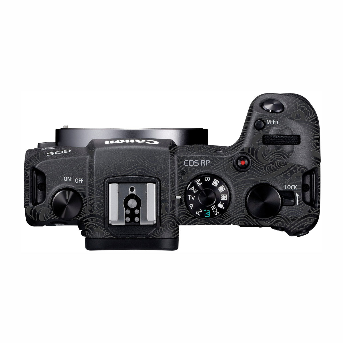 Textured Matte Charcoal Canon EOS RP Camera Skin