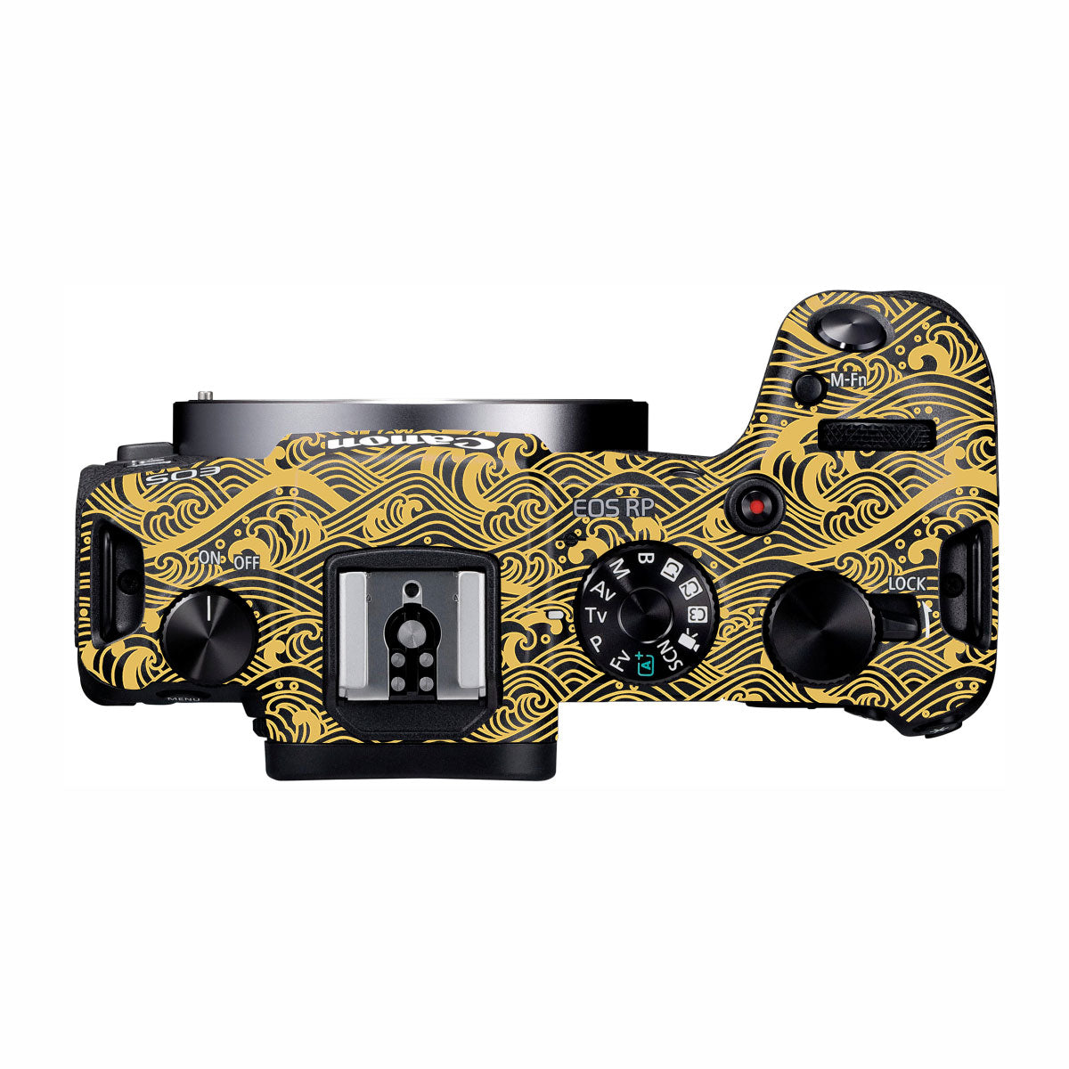 Textured Golden Tide Canon EOS RP Camera Skin