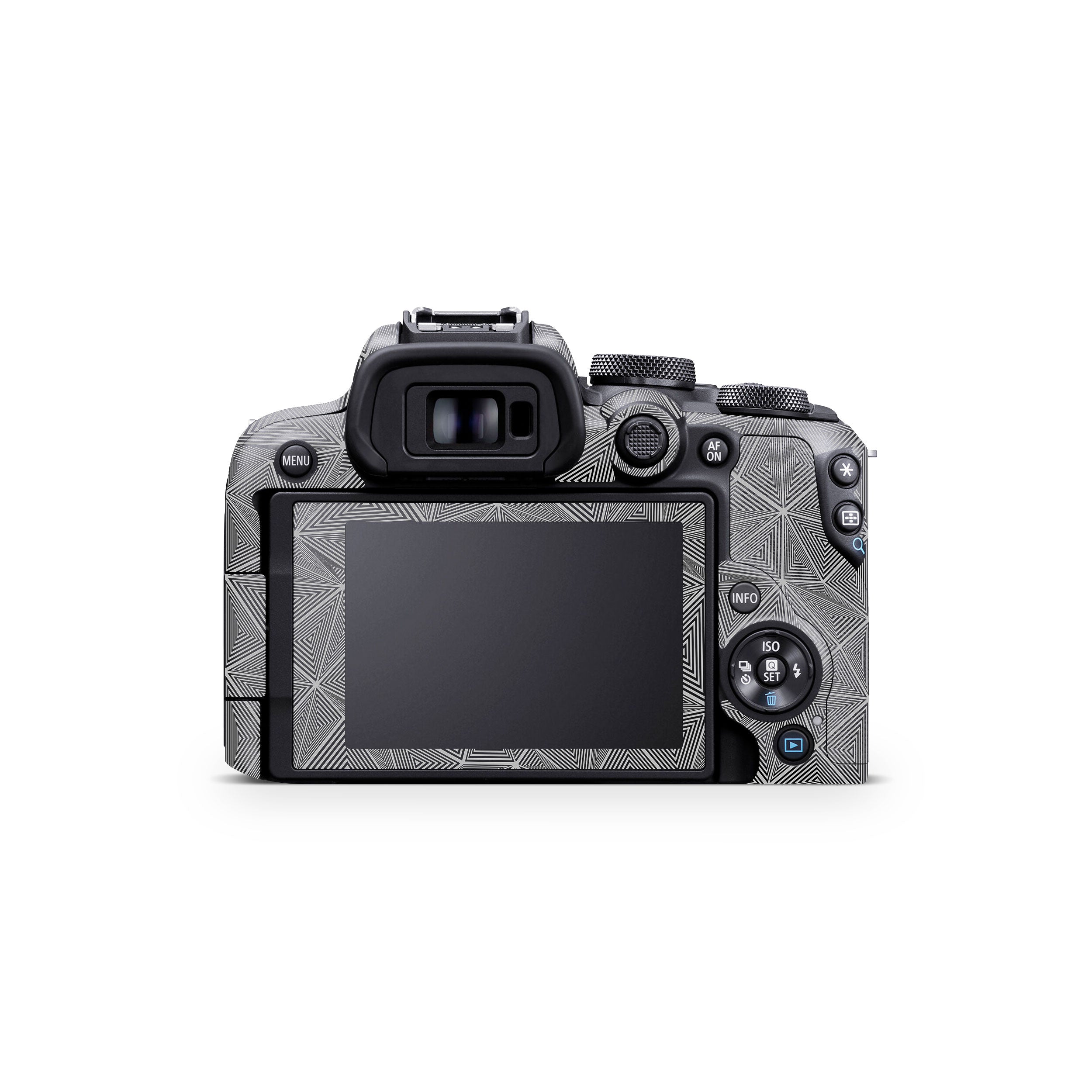 Textured Dark Prism Geometric Canon EOS R10 Camera Skin