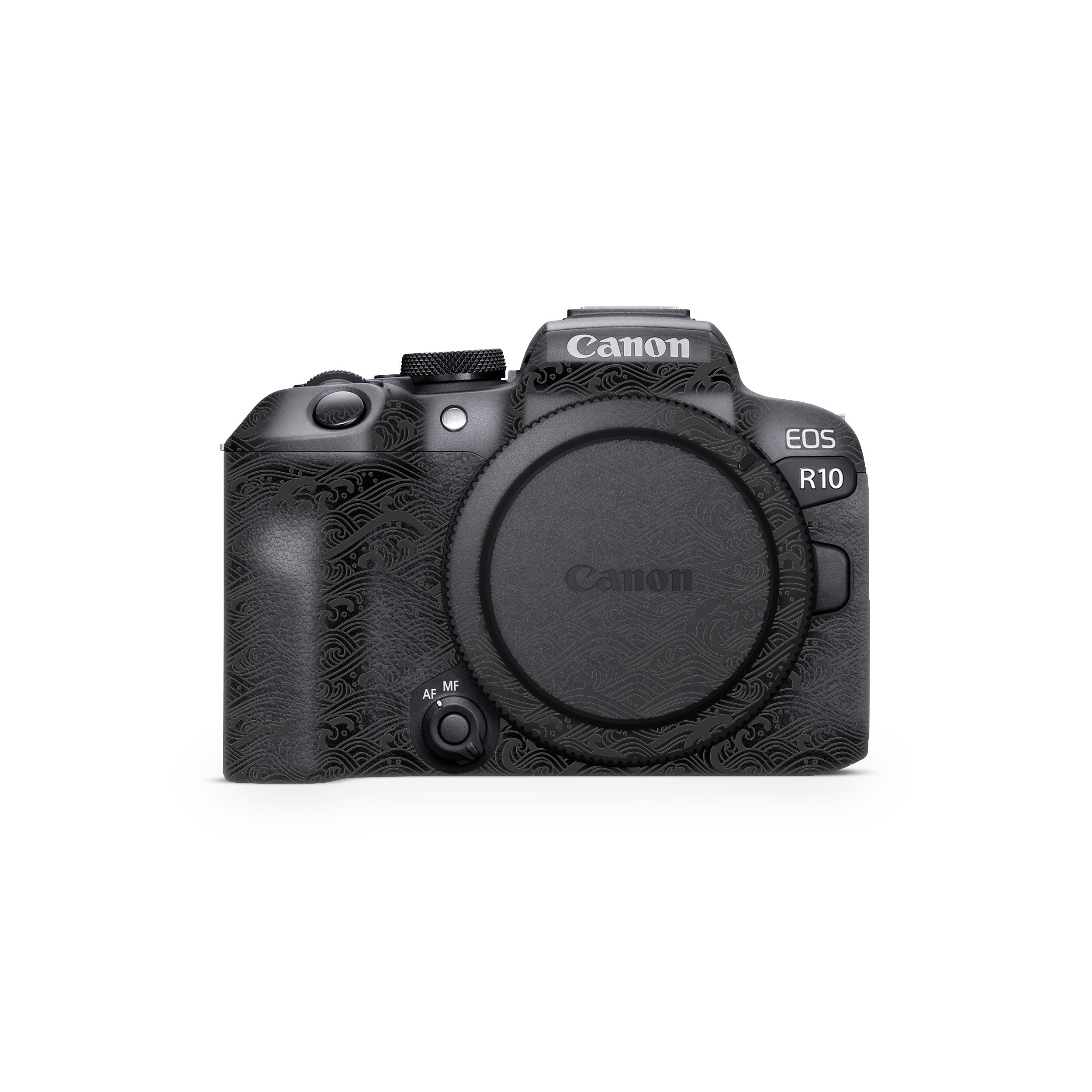 Textured Matte Charcoal Canon EOS R10 Camera Skin