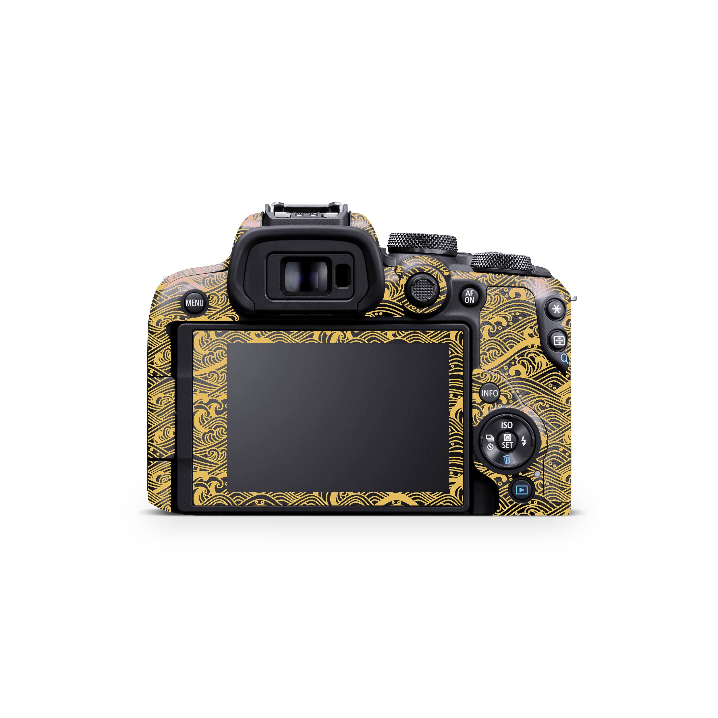 Textured Golden Tide Canon EOS R10 Camera Skin