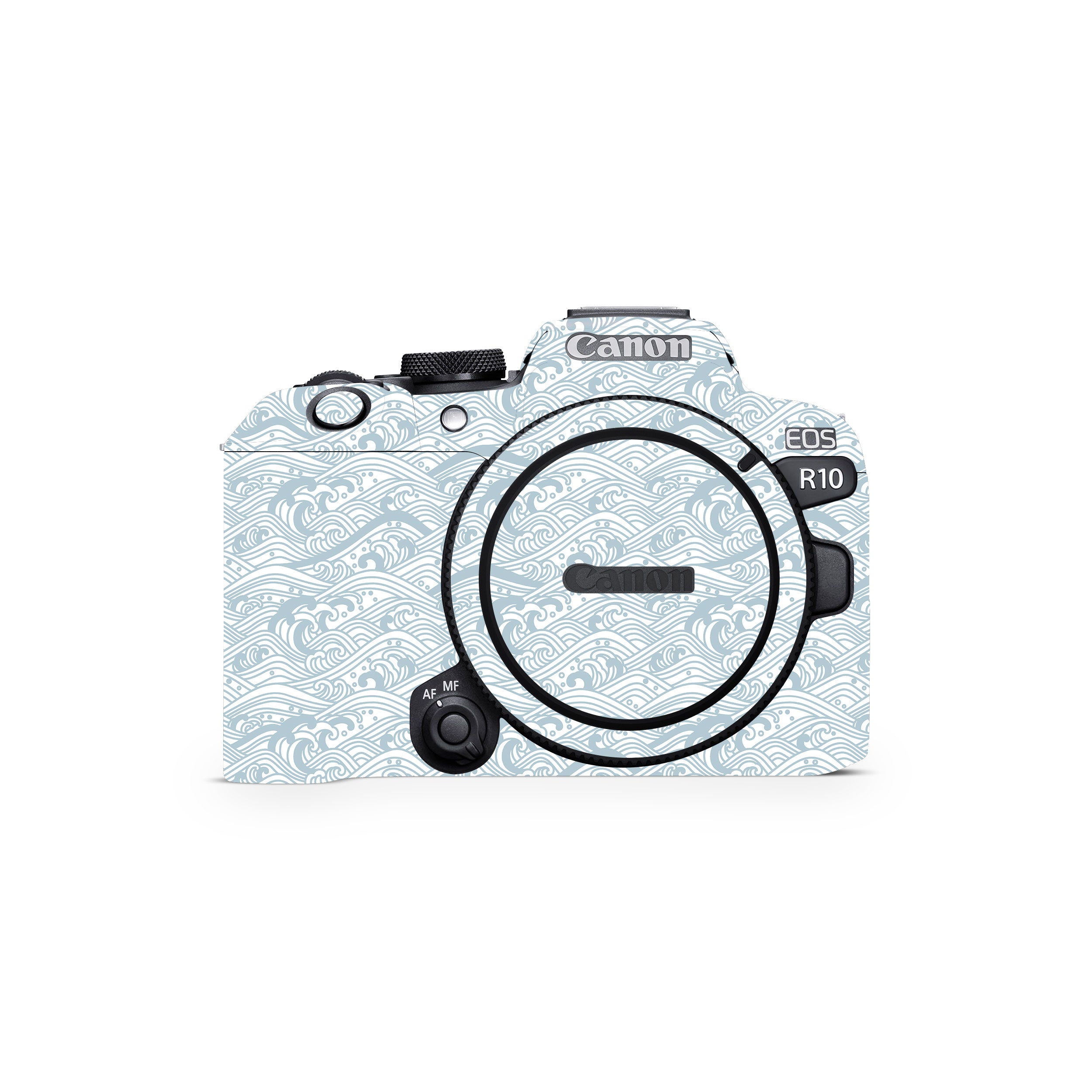Textured Frost Wave Canon EOS R10 Camera Skin