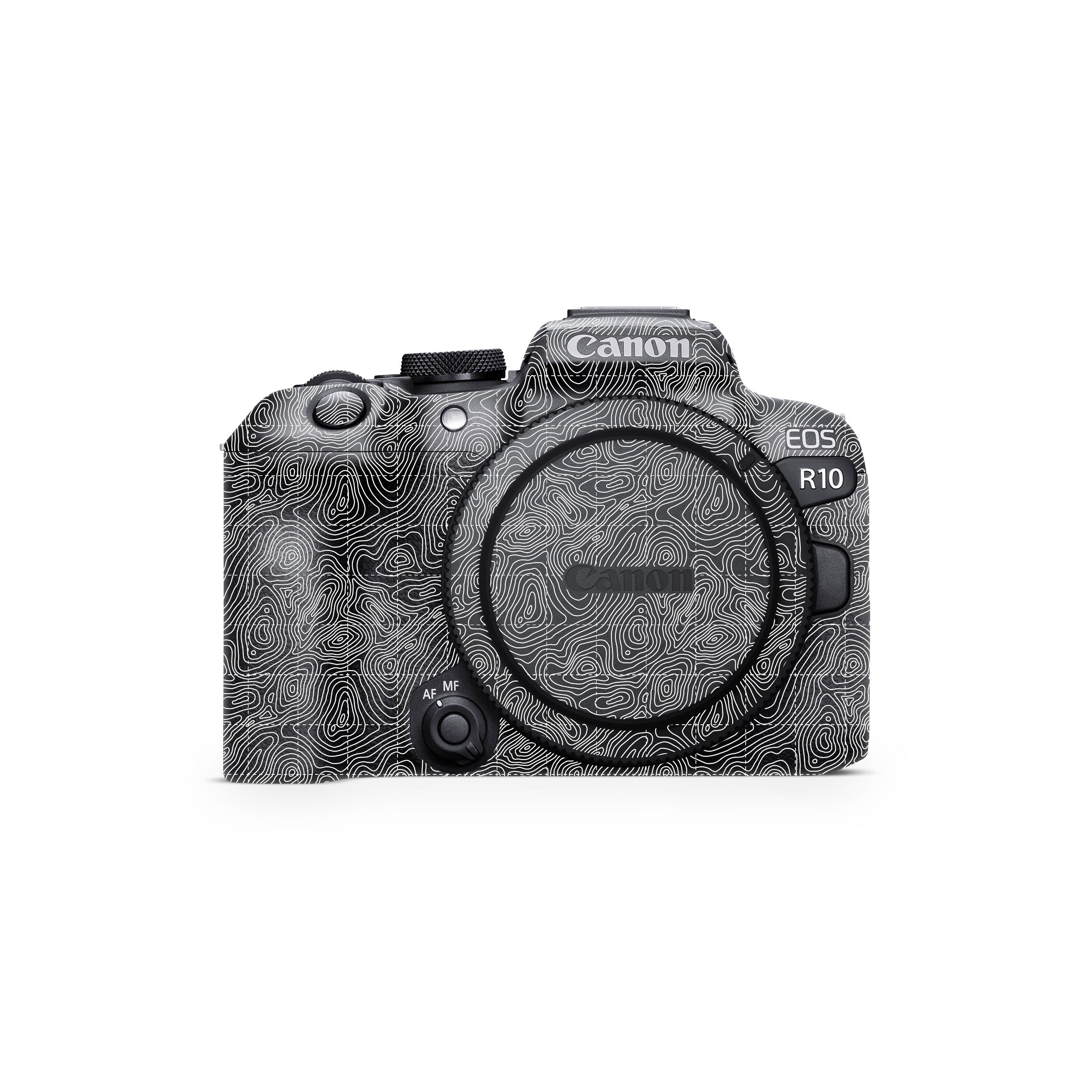 Textured Midnight Slate Canon EOS R10 Camera Skin