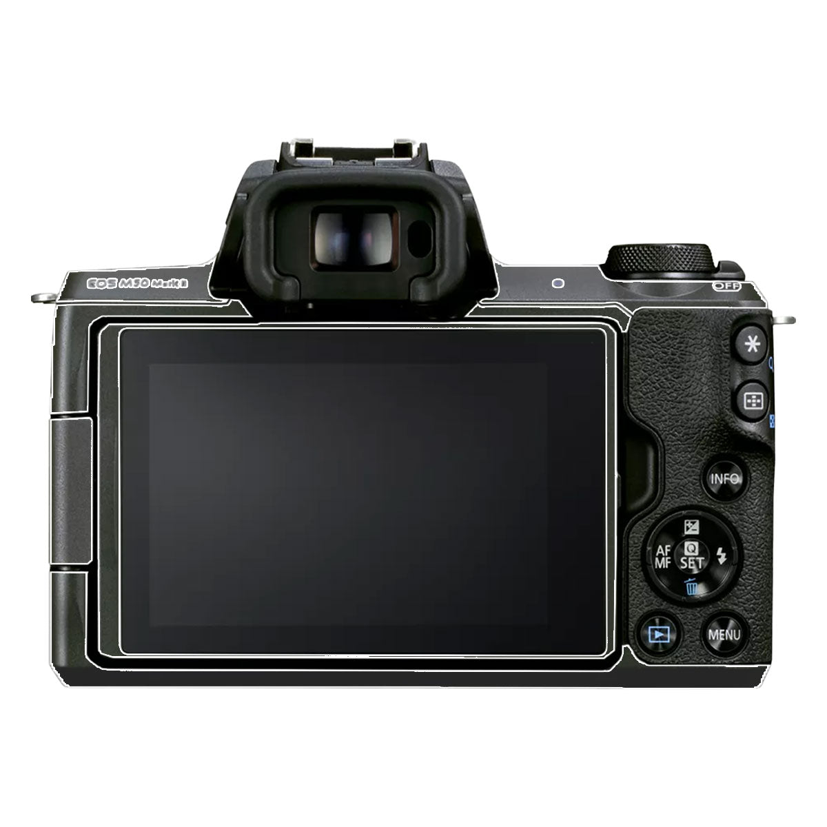 Transparent Canon EOS M50 Mark II Camera Skin
