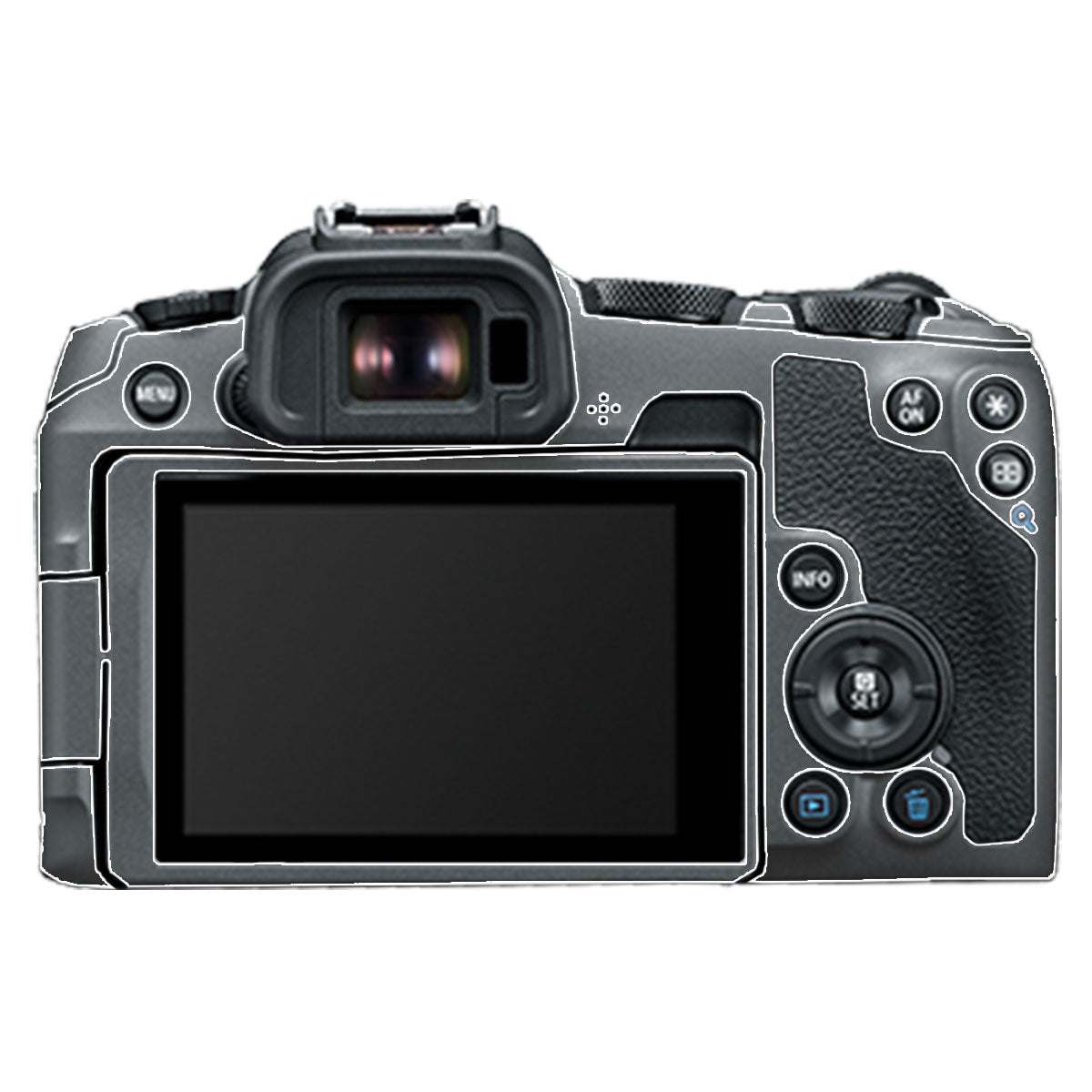 Transparent Canon EOS R8 Camera Skin