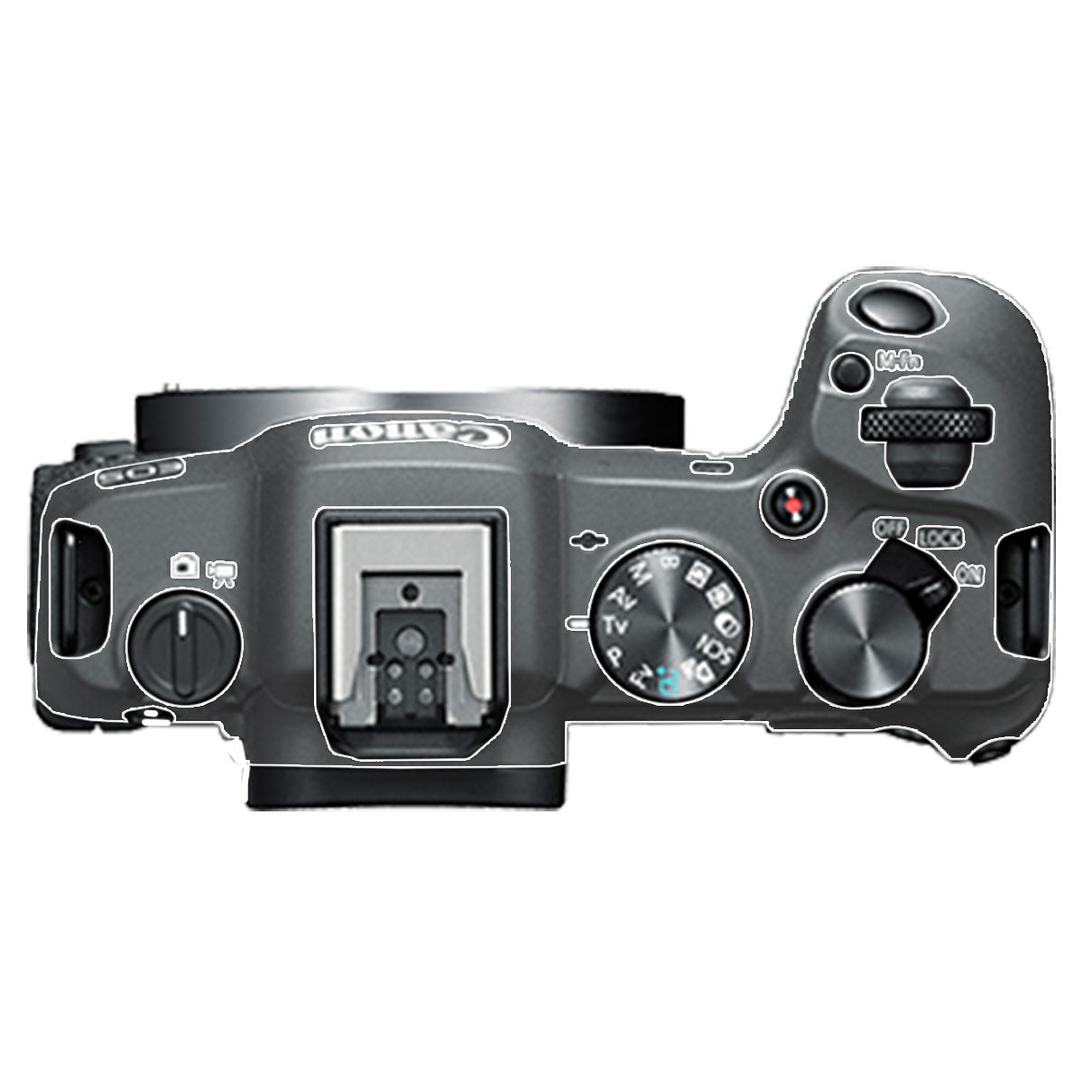 Transparent Canon EOS R8 Camera Skin