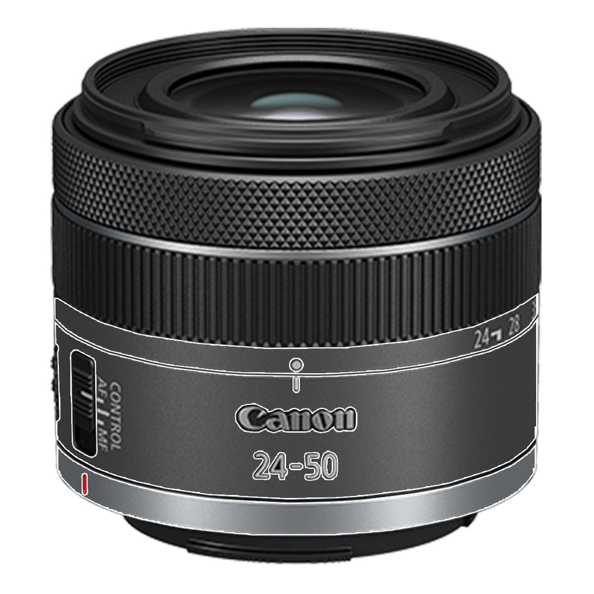 Transparent Canon RF 24–50mm f/4.5–6.3 IS STM Camera Lens Skin