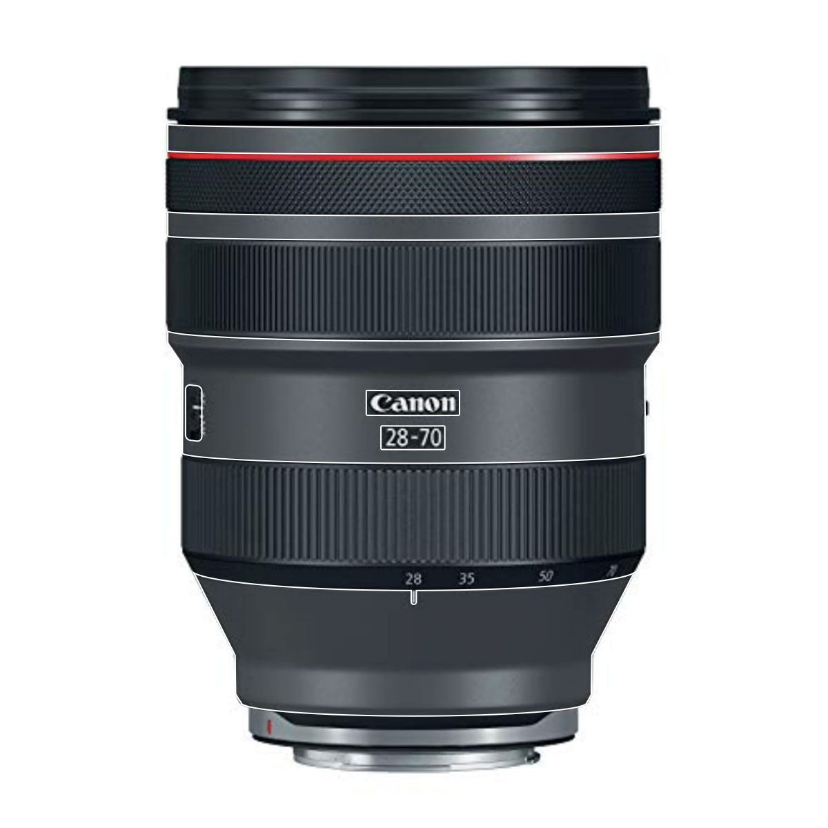 Transparent Canon RF 28-70mm F/2L USM Camera Lens Skin