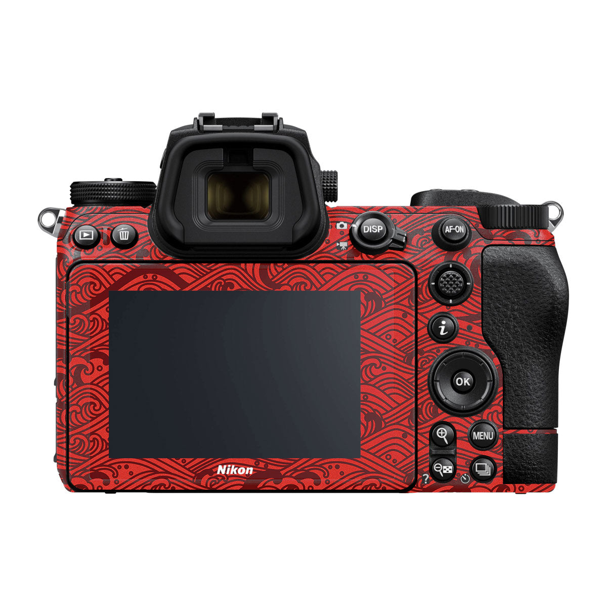 Textured Crimson Wave Nikon Z6 Camera Skin