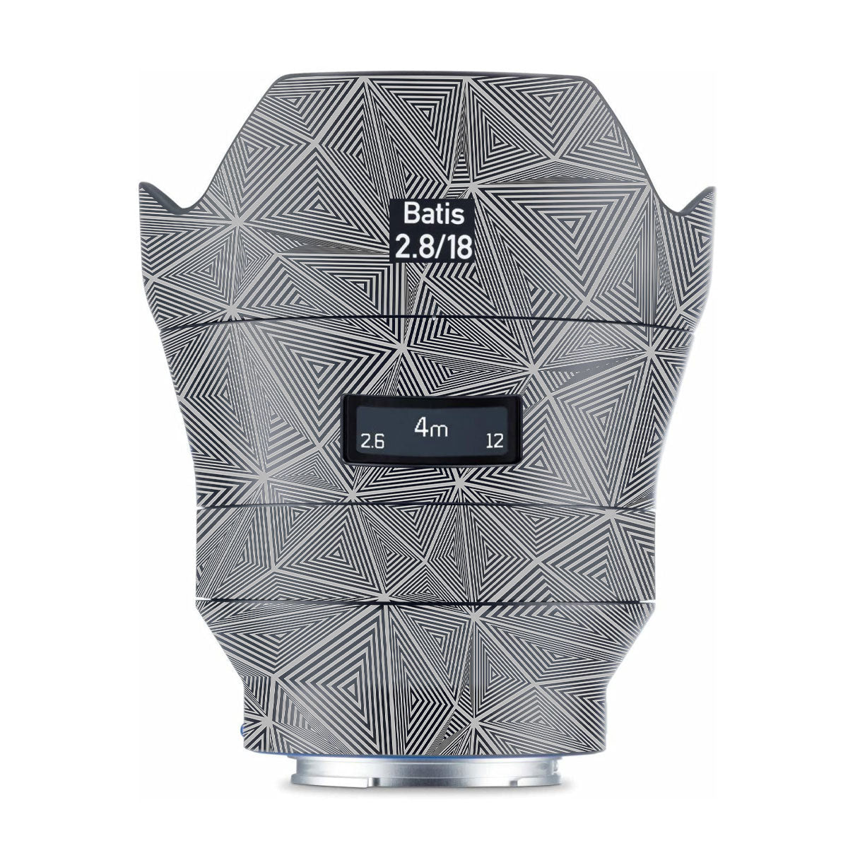 Textured Dark Prism Geometric Zeiss Batis 18mm F/2.8 Sony E Camera Lens Skin