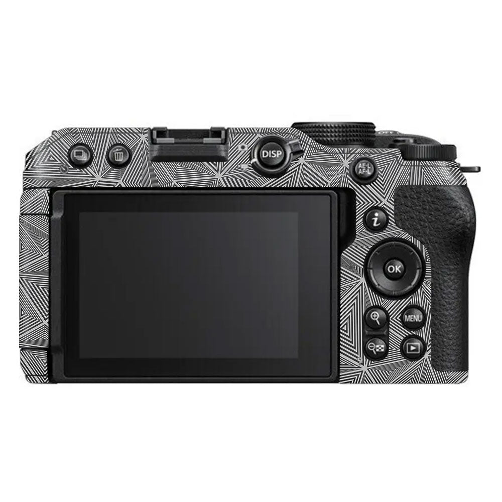 Textured Dark Prism Geometric Nikon Z30 Camera Skin