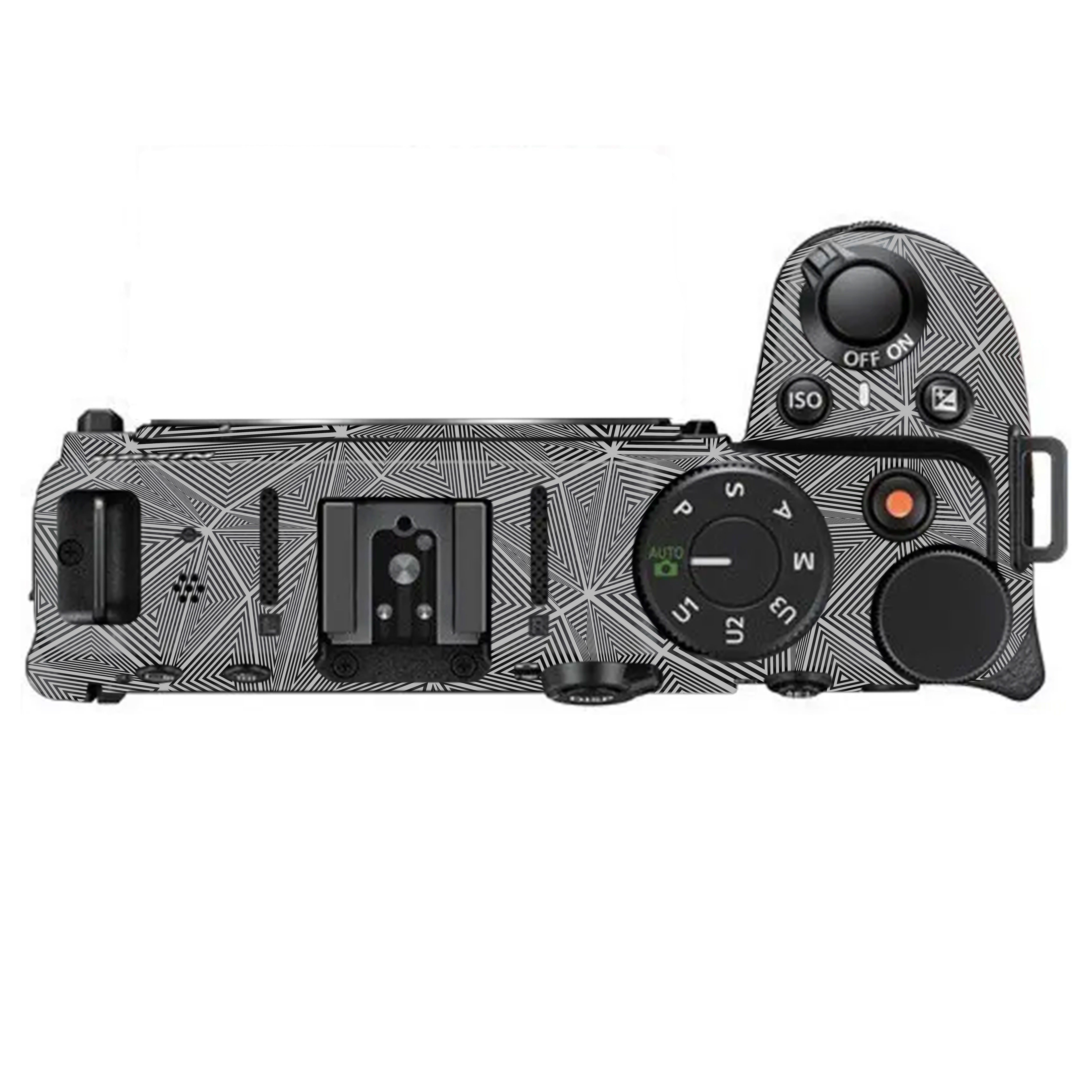 Textured Dark Prism Geometric Nikon Z30 Camera Skin