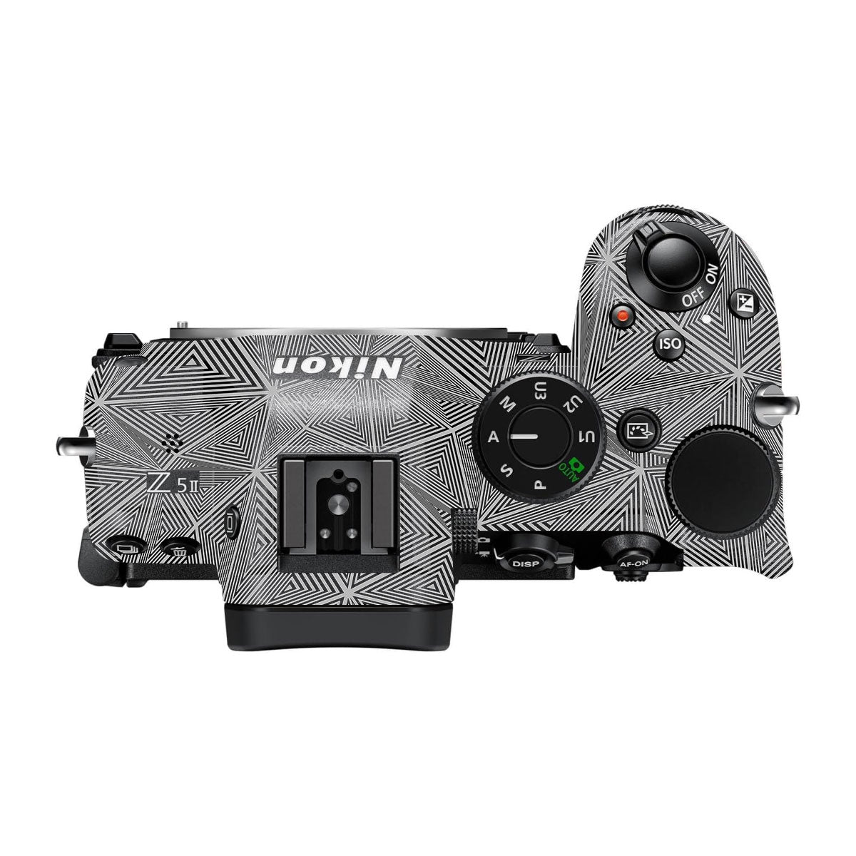 Textured Dark Prism Geometric Nikon Z5 II Camera Skin