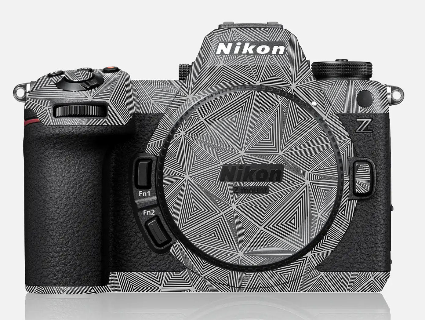 Textured Dark Prism Geometric Nikon Z6 III Camera Skin