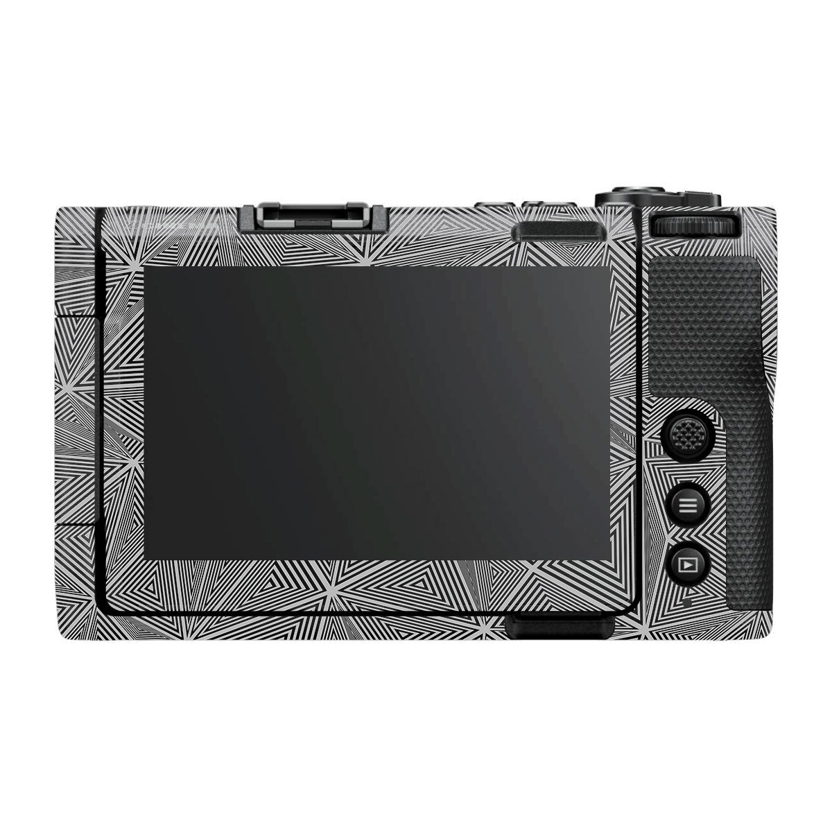 Textured Dark Prism Geometric Nikon ZR Camera Skin