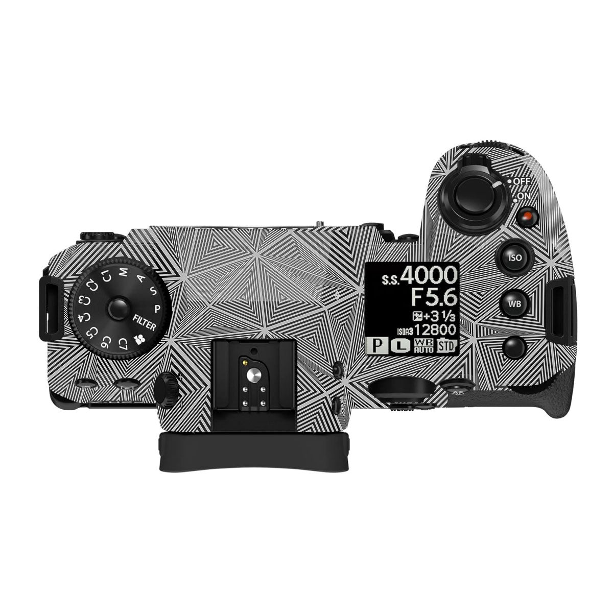 Dark Prism Geometric Fujifilm X-H2S Camera Skin