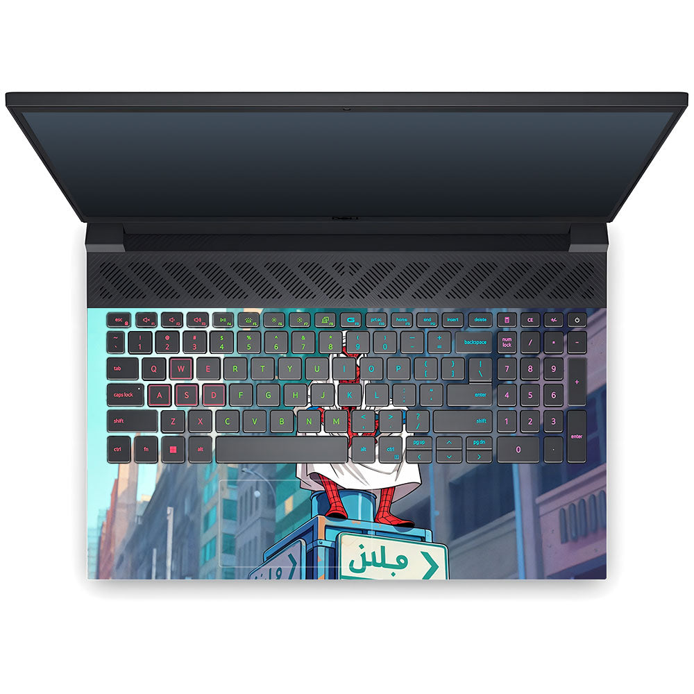 Arabian Spider Man Dell G15 5520, 5530 3D Laptop Skin
