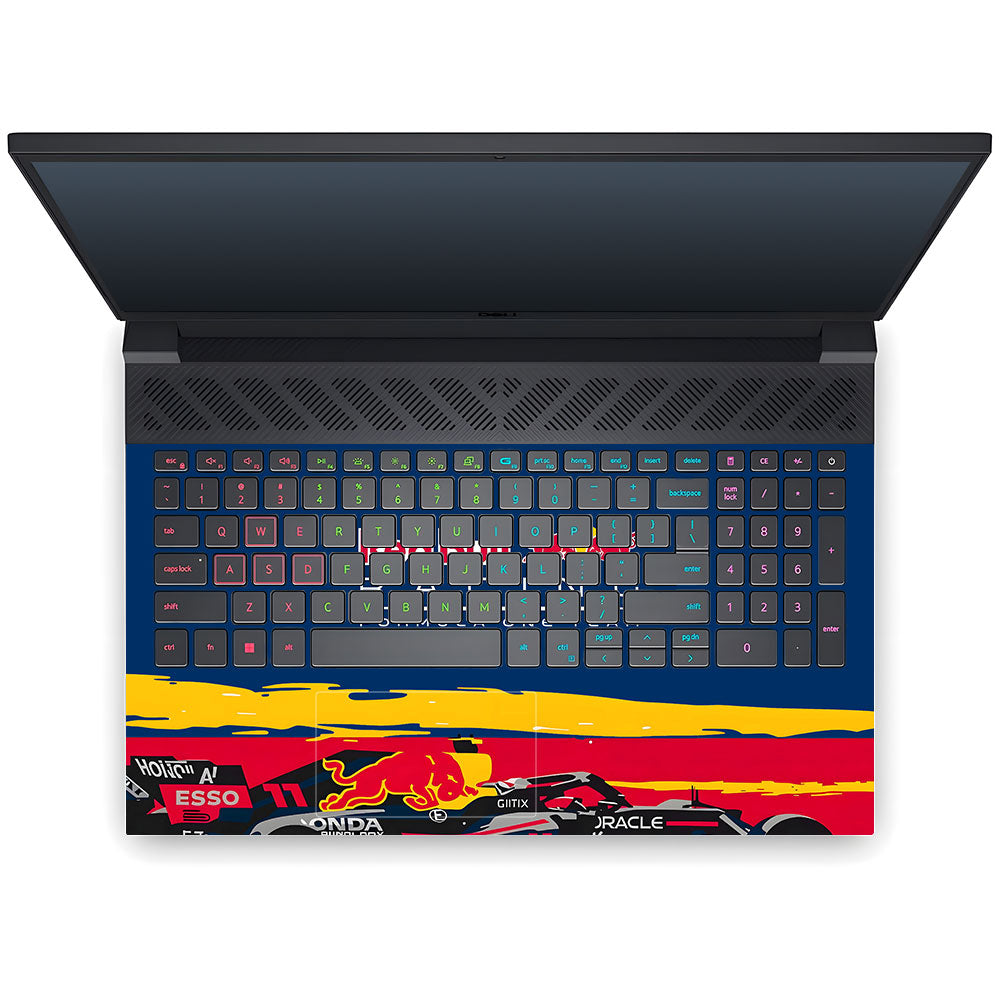 Red Bull Racing Formula One Team Dell G15 5520, 5530 3D Laptop Skin