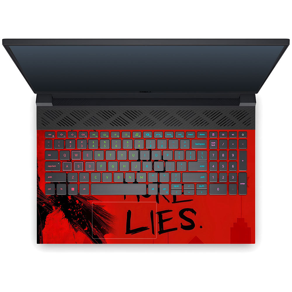 Batman No More Lies Dell G15 5520, 5530 3D Laptop Skin