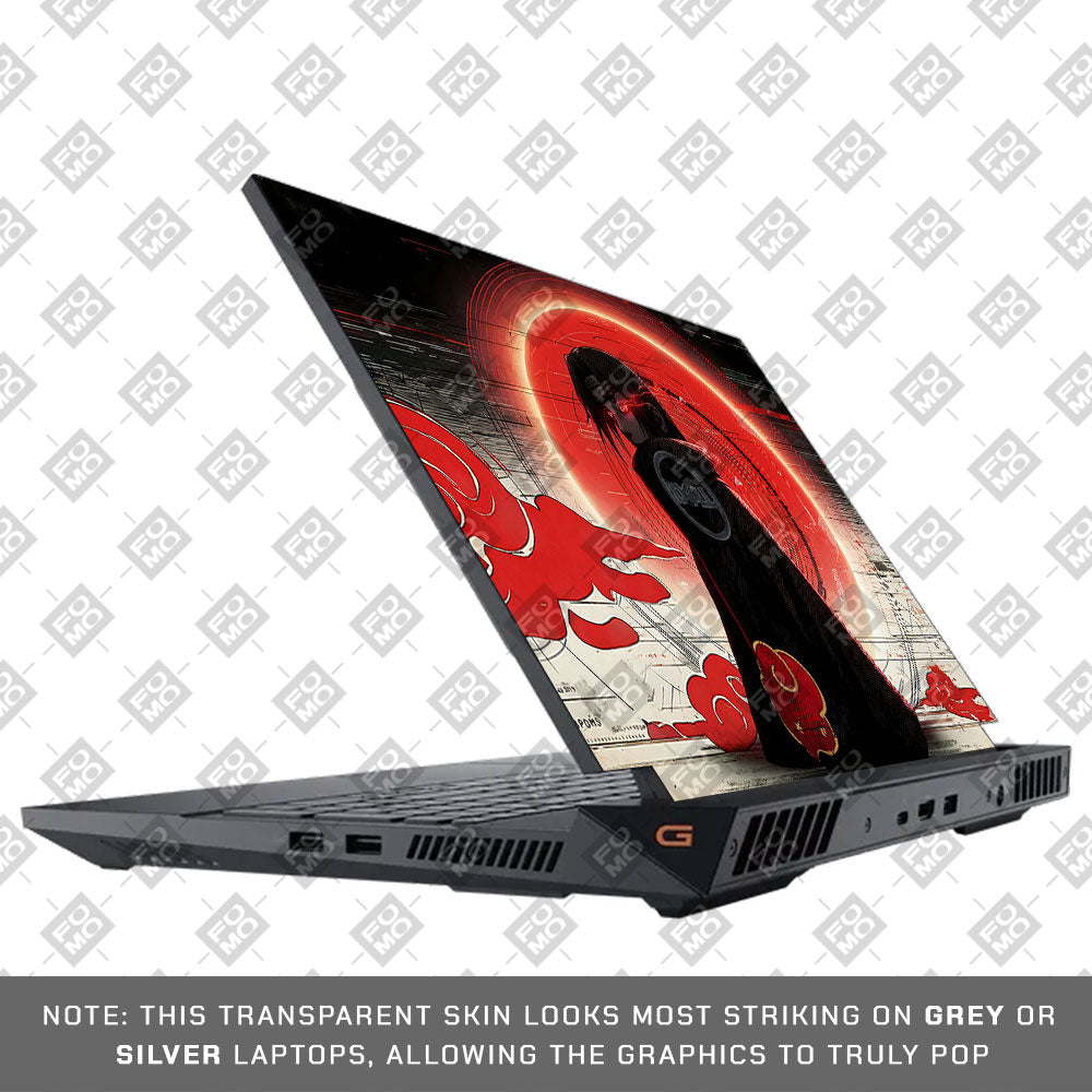 Itachi Uchiha Mark of the Akatsuki Dell G15 5520, 5530 3D Laptop Skin