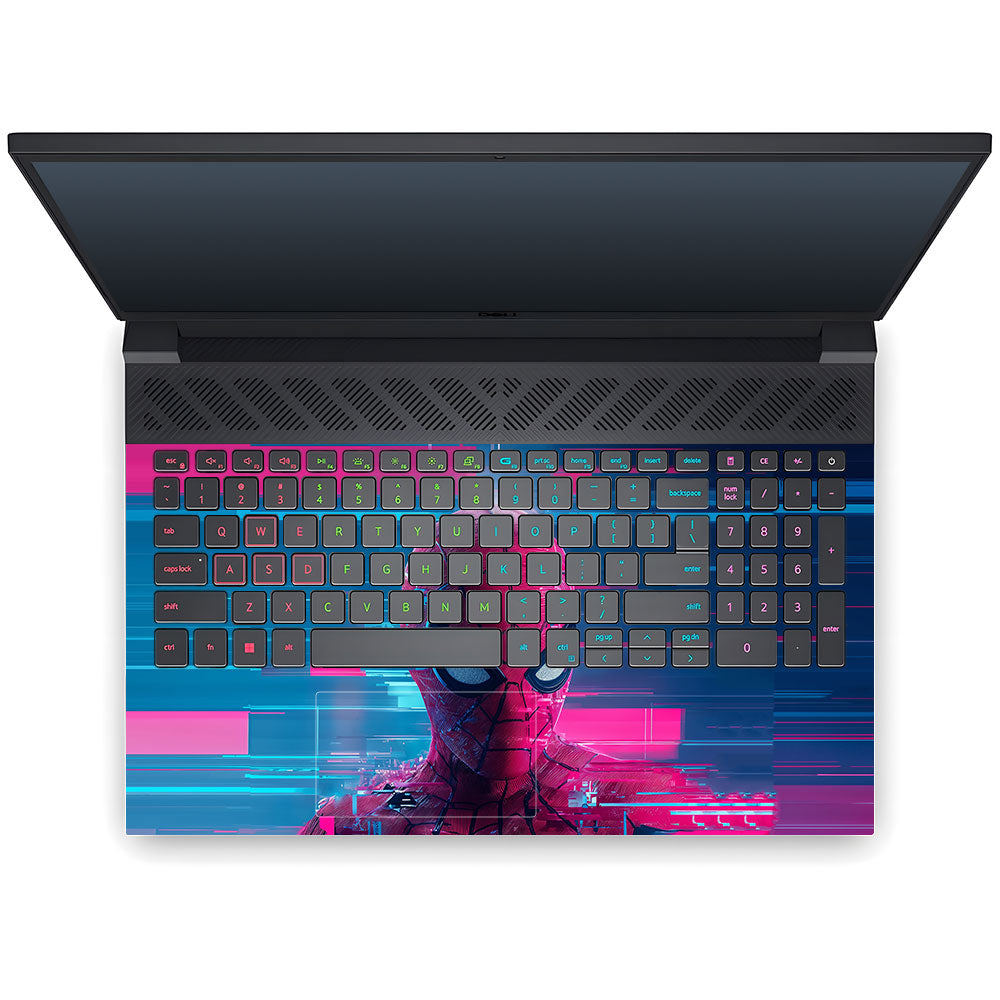 Glitch Spider Dell G15 5520, 5530 3D Laptop Skin