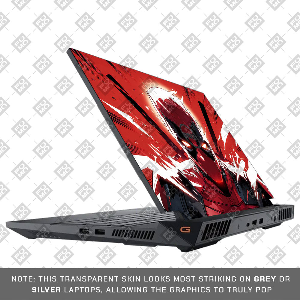 Deadpool Red Fury Dell G15 5520, 5530 3D Laptop Skin