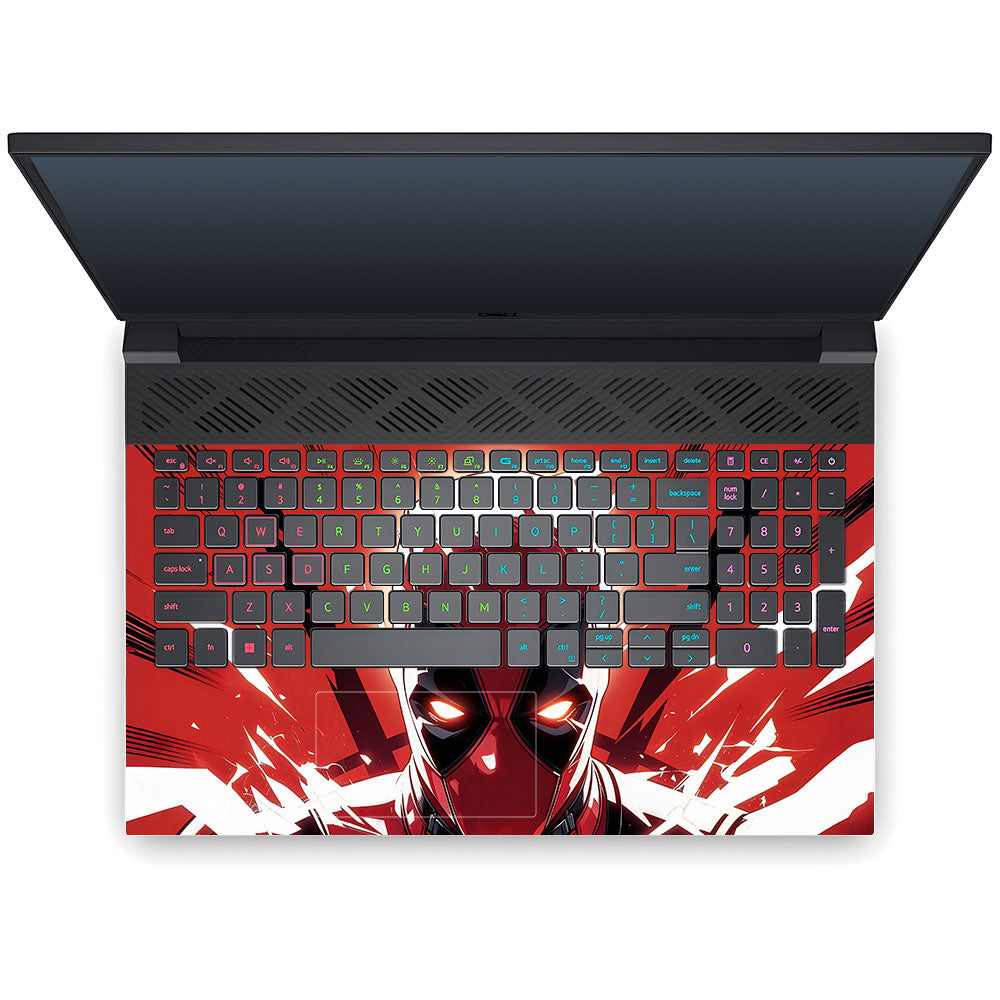 Deadpool Red Fury Dell G15 5520, 5530 3D Laptop Skin
