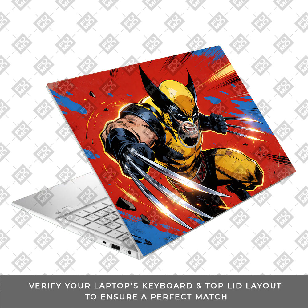 Adamantium Rage Dell Inspiron 3501 3D Laptop Skin