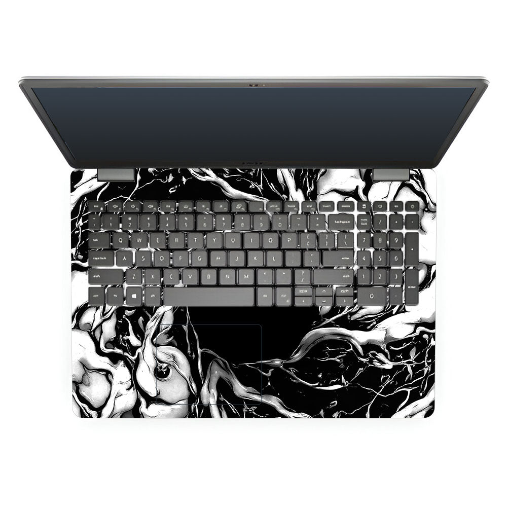 Spiderman Web Black Dell Inspiron 3501 3D Laptop Skin